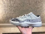 Nike AIR JORDAN 11 Grey Snake Men's Sneaker