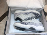 Nike AIR JORDAN 11 Grey Snake Men's Sneaker