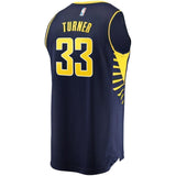 33-Myles Turner Indiana Pacers Jersey Navy - Icon Edition