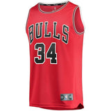 34-Wendell Carter Jr. Chicago Bulls Jersey - Icon Edition - Red