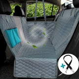 Dog Car Seat Cover View Mesh Waterproof Pet Carrier Car Rear Back Seat Mat Hammock Cushion Protector With Zipper