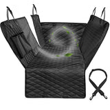 Dog Car Seat Cover View Mesh Waterproof Pet Carrier Car Rear Back Seat Mat Hammock Cushion Protector With Zipper