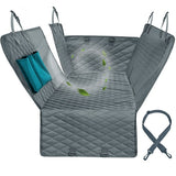Dog Car Seat Cover View Mesh Waterproof Pet Carrier Car Rear Back Seat Mat Hammock Cushion Protector With Zipper