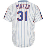 Mike Piazza New York Mets Majestic Cool Base Cooperstown Collection Player Jersey - White